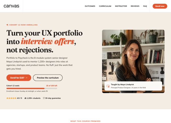 UX Course Niche Demo